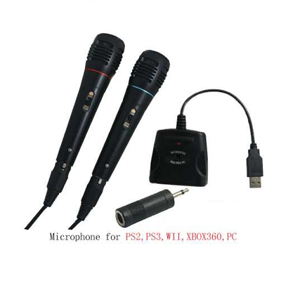 USB Audio Adapter with Microphone for PS2/PS3/PS4/Wii/XBOX360/PC