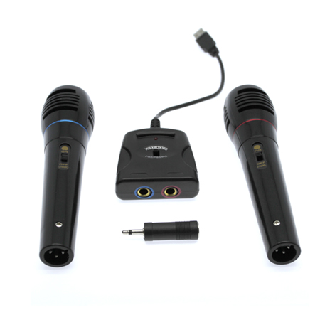 Wired USB Microphone for PS2/PS3/Wii/XBOX360/PC