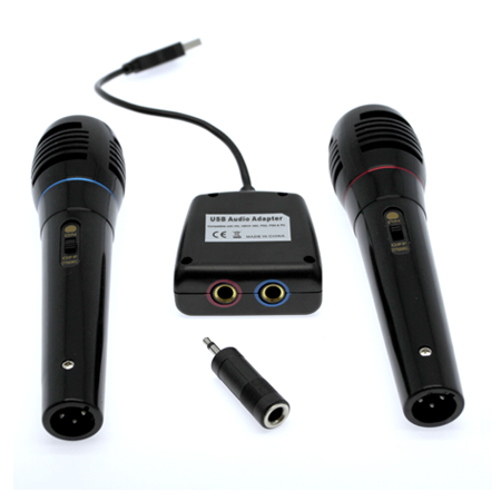 Wired USB Microphone for PS2/PS3/Wii/XBOX360/PC
