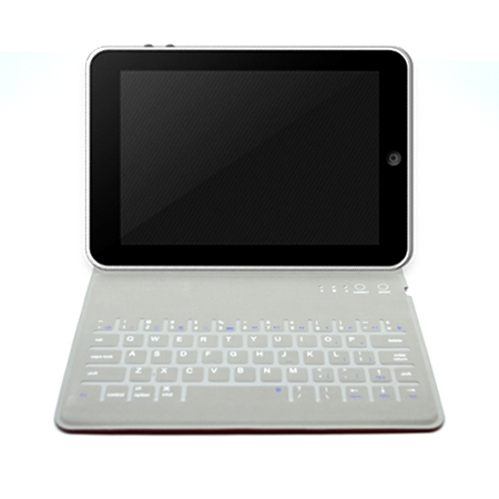 Bluetooth Keyboard Folding Stand Leather Case Cover for iPad Mini